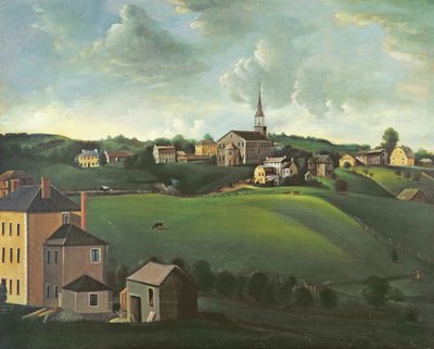 Casa de reuniones de Hingham, 1845 de Winckworth Allan Gay